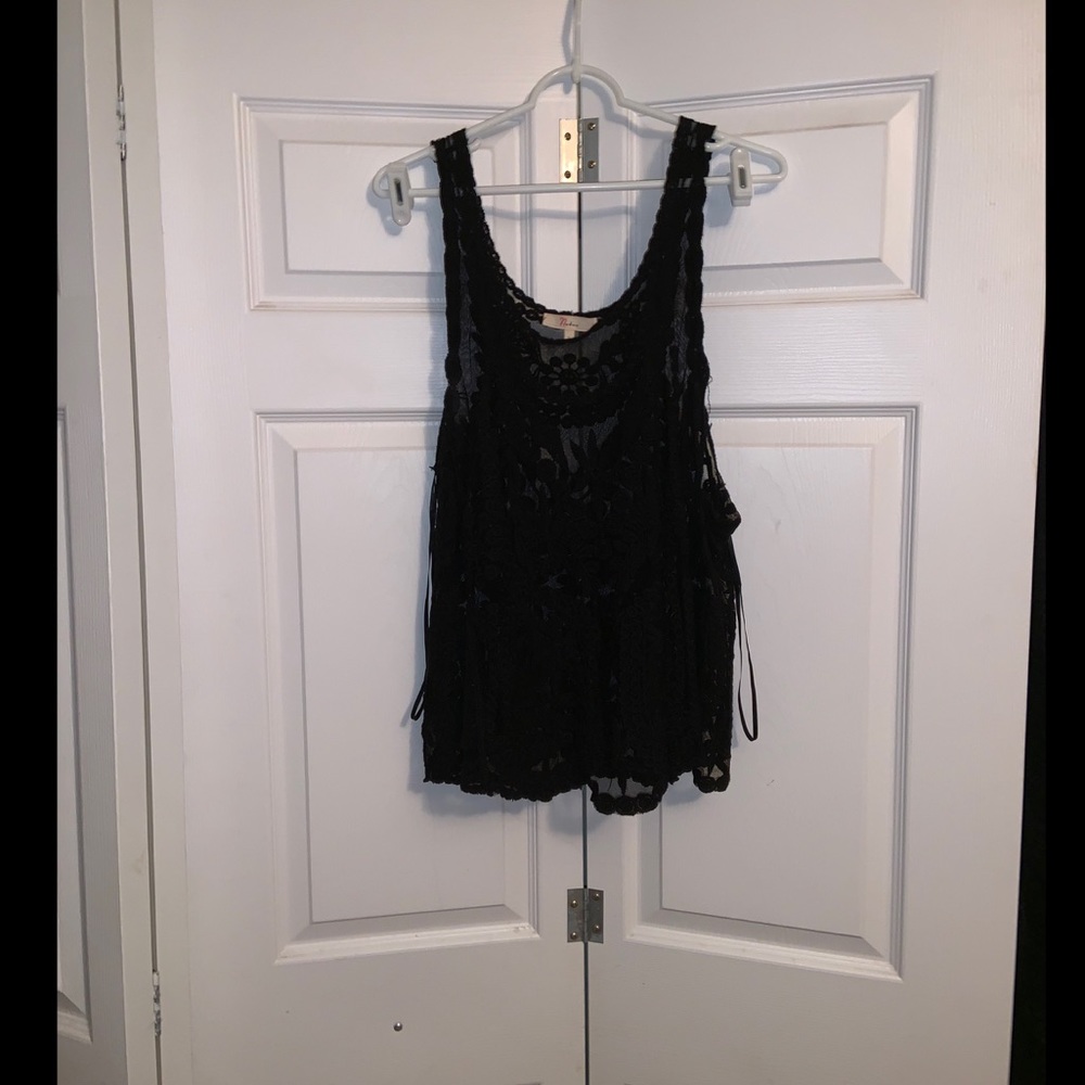 Lace tank top